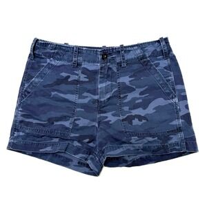 G1 Goods Clothing Shorts Blue Size 2 Camouflage Pattern Utility‎ Peace Issue